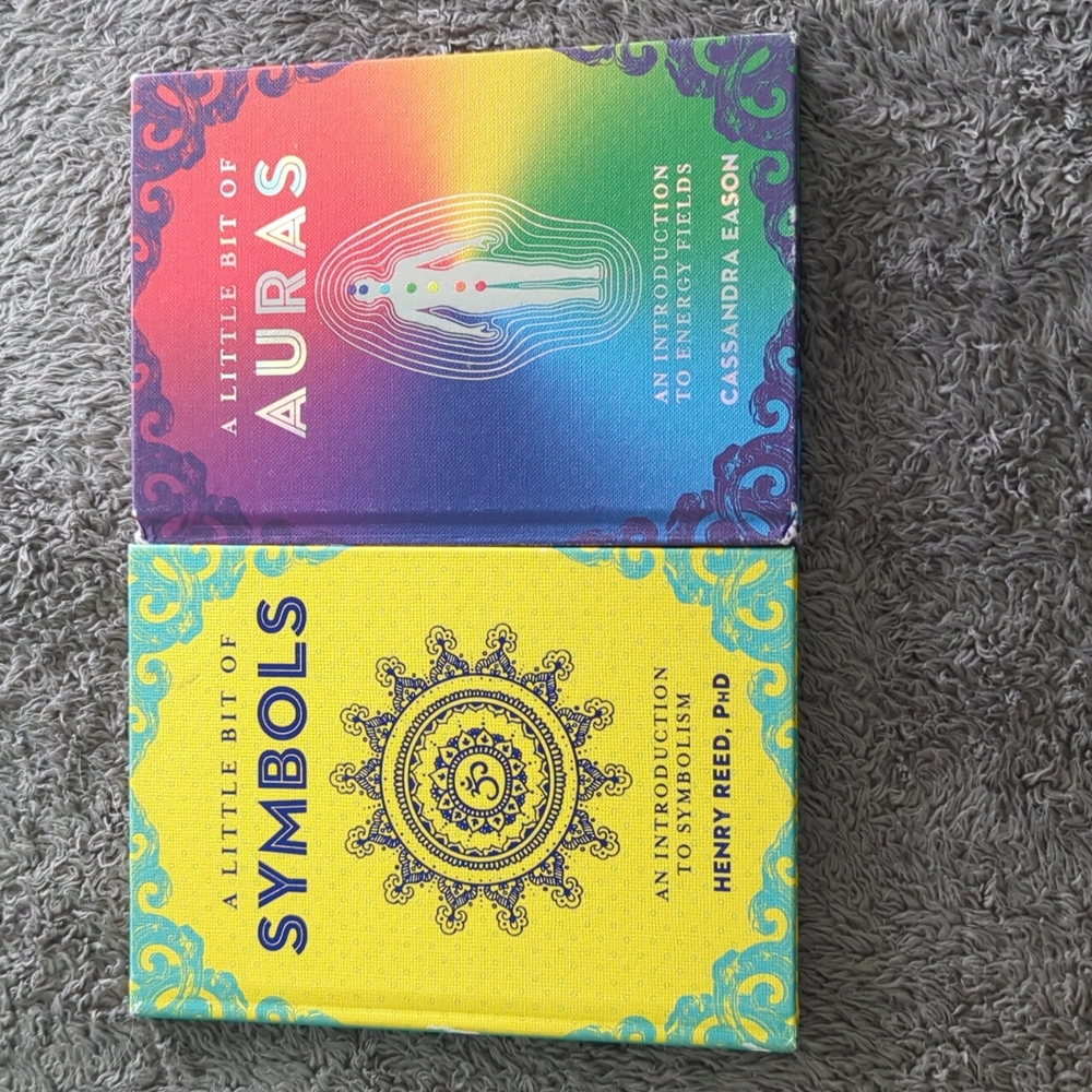 A Little Bit Of Symbols and Auras (2 Book Lot)